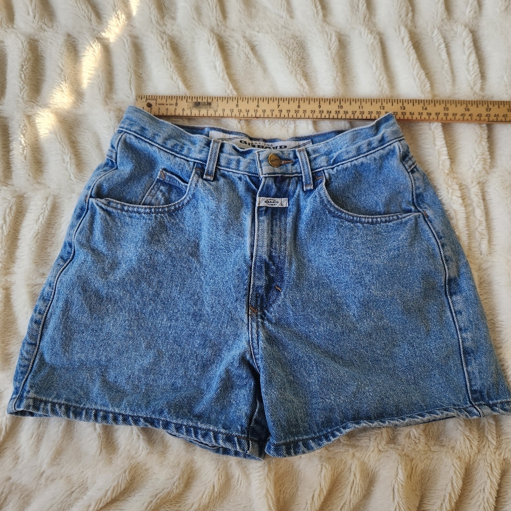 Marithe Francois Girbaud Light Blue Denim Jean Shorts